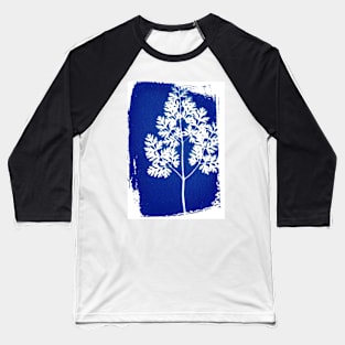 cyanotype fern 2 Baseball T-Shirt